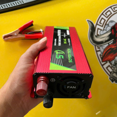 Bộ Biến Tần Kích 12V Lên 220V - 2000W Nhật Bản Inverter Sóng Sin Chuẩn – Loại Xịn, Siêu Bền
