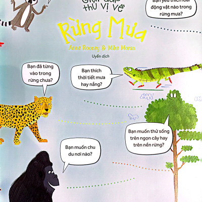Những Câu Hỏi Tò Mò & Giải Đáp Thú Vị Về Rừng Mưa (Tái bản 2023)- 2HBooks