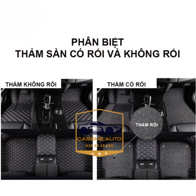 [FORD EVEREST] Thảm Trải Sàn, Lót Sàn Ô Tô 5D 6D Thiết Kế Theo Xe FORD EVEREST 2023 Chống Nước, Không Mùi - MẪU QUẢ TRÁM - Hàng Chính Hãng