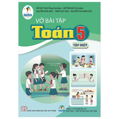 Sách - Vở Bài Tập Toán 5 - Tập 1 (Cánh Diều) (2025)