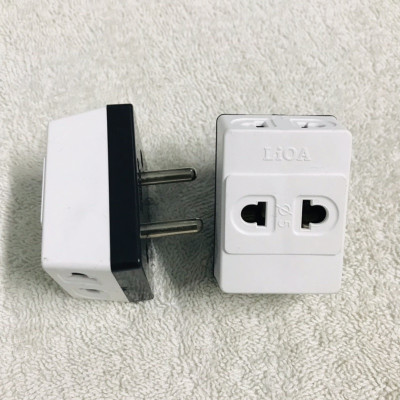 Bộ 10 Ổ cắm nối chia 3 ngả chân cắm tròn PHI5 Φ5 LIOA