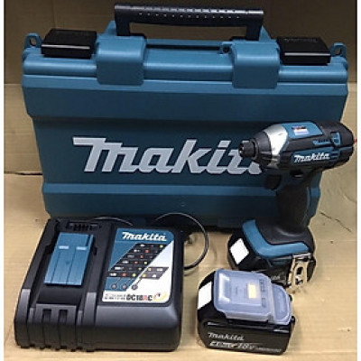 MÁY VẶN VÍT DÙNG PIN(18V) MAKITA DTD152RME (02 PIN LION 18V/4.0AH. – 01 ĐẾ SẠC PIN 18V NHANH.) - HÀNG CHÍNH HÃNG