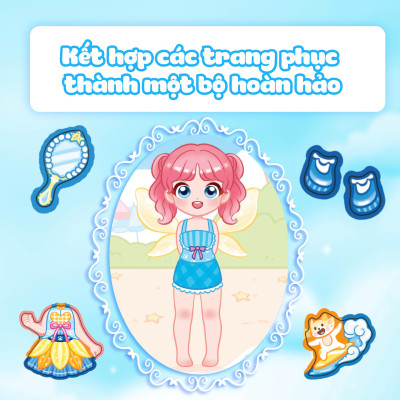 Sách - Chibi Fashion - Công Chúa Cánh Tiên