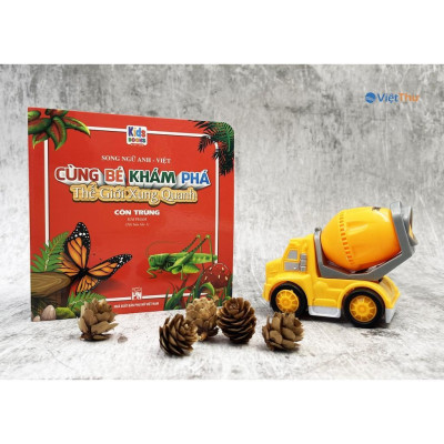 Sách - Boxset Cùng Bé Khám Phá Thế Giới Xung Quanh - Song Ngữ Anh Việt - Việt Thư