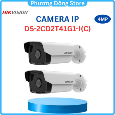 Camera IP HIKVISION Hồng ngoại DS-2CD2T21G1-I (C)  2.0 Megapixel hồng ngoại 50 mét, Phát hiện chuyển động ,.-Hàng chính hãng