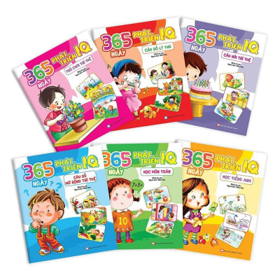 Sách - 365 Ngày Phát Triển IQ - Câu Hỏi Trí Tuệ - Tân Việt Books