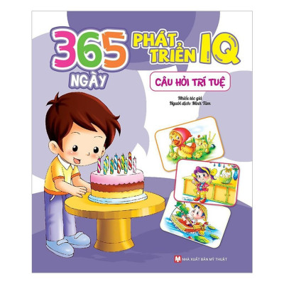 Sách - 365 Ngày Phát Triển IQ - Câu Hỏi Trí Tuệ - Tân Việt Books