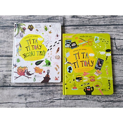 Combo 2 quyển Tí Ta Tí Toáy Ngoài Trời và Tí Ta Tí Toáy