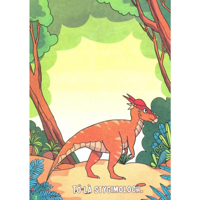 Sách - Tô Màu Vương Quốc Khủng Long - Khủng Long Ăn Thực Vật - Tân Việt Books