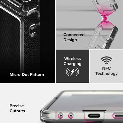 Ốp lưng cho Samsung Galaxy Z Flip 7 RINGKE Fusion - Hàng Chính Hãng