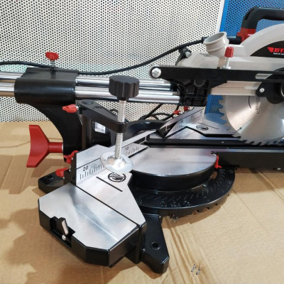 MÁY CẮT ĐA NĂNG THANH TRƯỢT BTEC BT1030 (2000W) - HÀNG CHÍNH HÃNG + TẶNG LƯỠI CẮT 255M + TẶNG 3 BAO TAY TOLSEN 45006