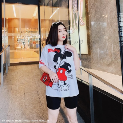 Bộ ngố in Mickey dễ thương