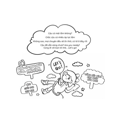 Sách - Tô Màu Cậu Có Muốn Đi Chữa Lành Cùng Tớ Không + Tô Tuổi Thơ Vẽ Vụ Cười  - Combo 2 Cuốn - Việt Thư