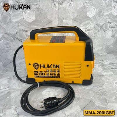 MÁY HÀN ĐIỆN TỬ 200A MMA-200 IGBT HUKAN  - HÀNG CHÍNH HÃNG