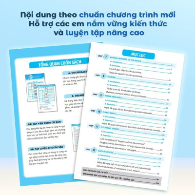 Sách - Luyện Chuyên Sâu Ngữ Pháp Và Bài Tập Tiếng Anh Lớp 9 - Tập 2 - Megabook