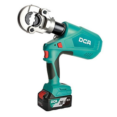 MÁY BẤM CÁP THỦY LỰC DÙNG PIN 20VMAX/4AH*2 SẠC 2A DCA ADYH300EM - HÀNG CHÍNH HÃNG