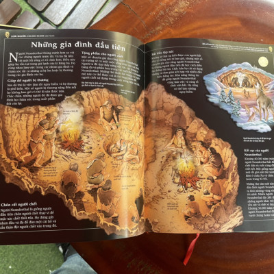 BÌA CỨNG - IN MÀU TOÀN BỘ - The USBOURNE BÁCH KHOA THƯ LỊCH SỬ THẾ GIỚI - ĐÔNG A - NXB DÂN TRÍ -