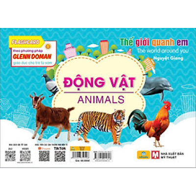 Sách - Flashcard Thế giới quanh em - Giáo dục theo phương pháp Glenn Doman