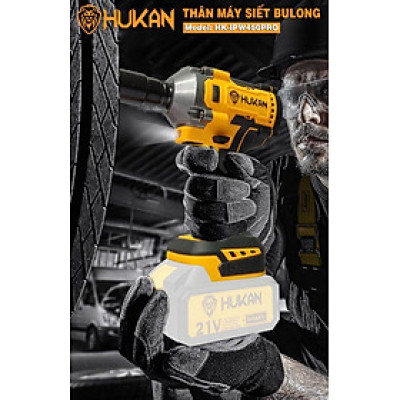 THÂN MÁY SIẾT BULÔNG PIN 450NM  BODY HK-IPW450PRO HUKAN - HÀNG CHÍNH HÃNG