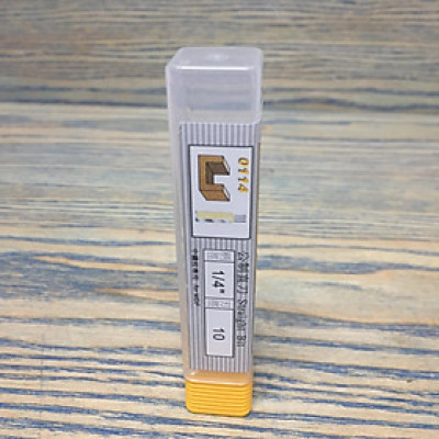 Mũi phay, mũi soi, mũi cắt thẳng 1/4"x10.0mm ARDEN -  Giá 1 mũi