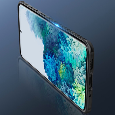Ốp lưng chống sốc bảo vệ Camera cho SamSung Galaxy S20 Plus hiệu Nillkin Camshield (chống sốc cực tốt, chất liệu cao cấp, có khung & nắp đậy bảo vệ Camera) - Hàng chính hãng