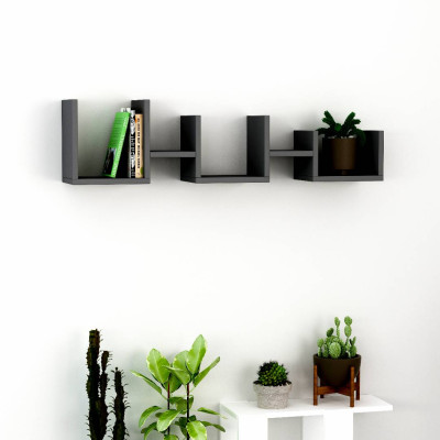 Kệ trang trí gỗ kiểu dáng nhỏ gọn SMLIFE Waseca