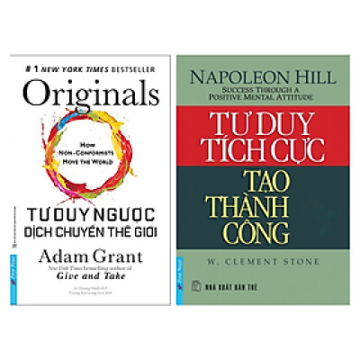 Combo 2 Cuốn: Tư Duy Ngược Dịch Chuyển Thế Giới + Tư Duy Tích Cực Tạo Thành Công  (Những Cuốn Sách Thay Đổi Tư Duy Kinh Doanh)