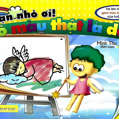 Bộ Sách Bạn Nhỏ Ơi Tô Màu Thật Là Dễ: Vẽ Lên Những Gam Màu Tươi Sáng Của Trẻ Thơ (Bộ 9 Cuốn)