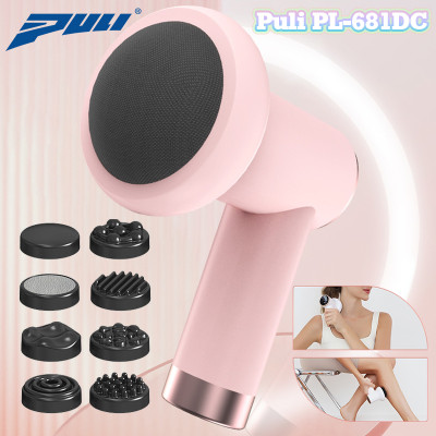 Máy Massage Cầm Tay Mini Puli PL-681DC - 8 Đầu Matxa, Công Suất Mạnh Mẽ Giúp Giảm Đau Mỏi, Thư Giãn