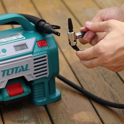 MÁY NÉN KHÍ TỰ ĐỘNG DÙNG PIN (20V/2.0AH) (KHÔNG KÈM THEO PIN VÀ SẠC) TOTAL TACLI2002 CHÍNH HÃNG - HÀNG CHÍNH HÃNG