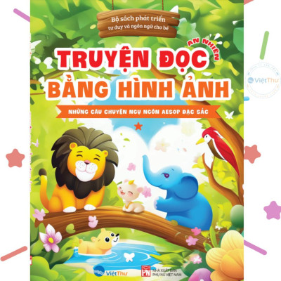 Combo 2 Cuốn Truyện Tranh Đọc Bằng Hình Ảnh - Những Câu Chuyên Ngụ Ngôn Aesop Đặc Sắc - Tập 1 +2 (VT)