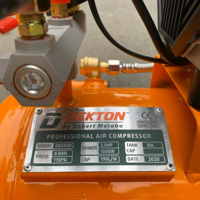 MÁY NÉN KHÍ KHÔNG DẦU 2.0HP 30L DEKTON DK-5930 - HÀNG CHÍNH HÃNG