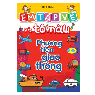 Sách: Combo Em Tập Vẽ Và Tô Màu (Túi 8 Cuốn)