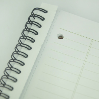 Sổ Xé A5 - Ruột dành cho bìa sổ còng - Sổ răng cưa xé theo trang A5 - 150 Trang