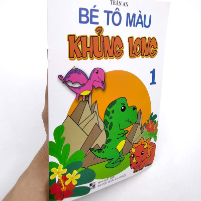Bé Tô Màu Khủng Long 1