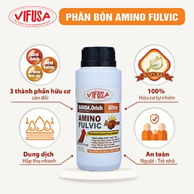 BANDA.Orich Ultra - Phân bón Amino Fulvic chai 500ml
