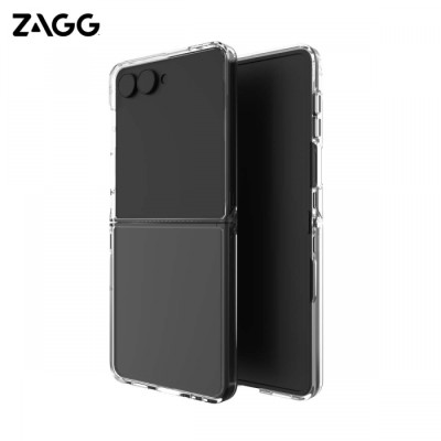 Ốp lưng trong suốt ZAGG Bridgetown cho Samsung Galaxy Z Flip 7 chống sốc 3m ứng dụng vật liệu Graphene_ Hàng chính hãng