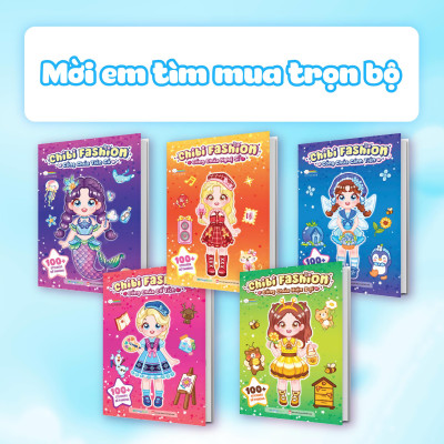 Sách - Chibi Fashion - Công Chúa Cánh Tiên