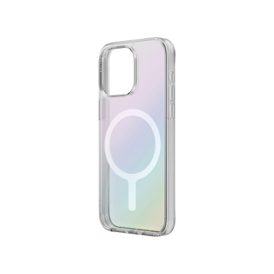Ốp lưng dành cho iPhone 15/ 15 Pro/15 pro max UNIQ Hybrid Magclick Charging LifePro Xtreme Iridescent  - Hàng Chính Hãng