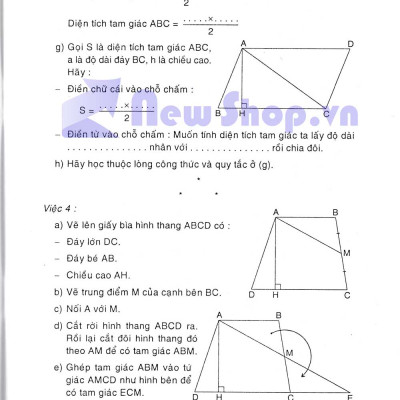 Vở Bài Tập Nâng Cao Toán 5 Tập 2 ( Theo Chương Trình Mô Hình Tiểu Học Mới VNEN )
