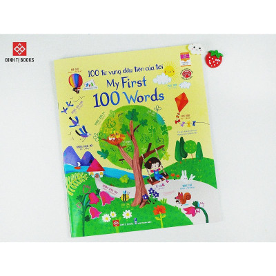 Sách - 100 Từ Vựng Đầu Tiên Của Tôi - My First 100 Words - Đinh Tị Books
