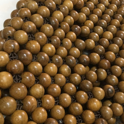 Đệm Lót Ghế Xe Ô Tô Hạt Gỗ Bách Xanh Cao Cấp Hạt 1.8cm ( video , hình thật ) 