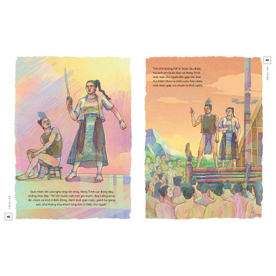 Lịch sử Việt Nam bằng tranh: Bà Triệu (Bản màu, Bìa cứng)