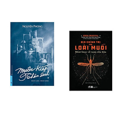 Combo 2 cuốn sách:  Muôn Kiếp Nhân Sinh (Bìa Cứng) + Địa chính trị của loài muỗi - Khái lược về toàn cầu hóa