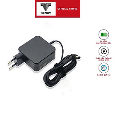 Sạc Tương Thích Cho Laptop Asus X555Ua F555La X453 X453M X453S X453 X543M X453Ma F553M X500F X553Sa A505 19V A540 2.37A 45W - TEEMO Hàng Nhập Khẩu