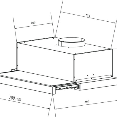 MÁY HÚT MÙI EUROSUN EH-70AF85S - HÀNG CHÍNH HÃNG