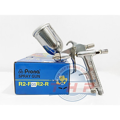 Súng phun sơn Prona R2-F(0.8)+Cốc RC-51