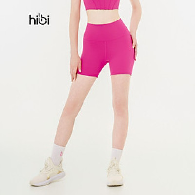 Quần đùi tập Yoga Gym Hibi Sports QS211 kiểu phối đường V nâng mông, chất vải cao cấp