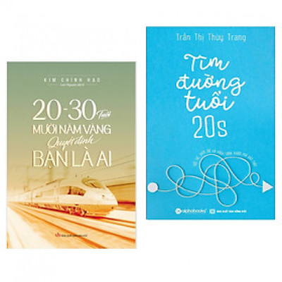 Combo 2 Cuốn Kỹ Năng Sống: Tìm Đường Tuổi 20S + 20 - 30 Tuổi Mười Năm Vàng Quyết Định Bạn Là Ai (tặng kèm postcard greenlife)