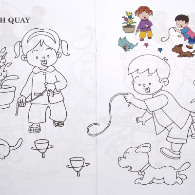 Bé Tô Màu Trò Chơi Dân Gian - Tập 4